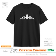 Baju Kaos Logo Ahha T-Shirt pria wanita kaos AHHA Keren
