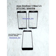 Full Color Tempered Glass Black Asus Zenfone 3Max5.5 ZC553KL X00DDB / Zenfone 3Max552 ZC520TL X008 X