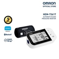 OMRON OMRON HEM-7361T Automatic Upper Blood Pressure Monitor BP BPM Digital with Bluetooth Connectiv