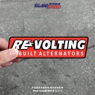 Re volting Mcqueen Racing Story Car Sticker Logo Motorcycle Bicycle Decoration Decal