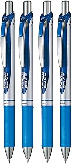 Pentel BL77 Roller Energel XM Click, 0.7, Blue