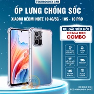 Redmi Note 10 4G / 5G / 10S / 10 Pro Case, 4-sided shockproof, flexible, camera protection, silicon 