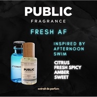 PUBLIC FRAGRANCE FRESH AF 35ML UNISEX PERFUME