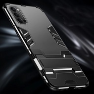 For OPPO Reno 5 4 3 Pro 5Z 4Z 2 F 10x zoom Hybrid Heavy Duty Shockproof Armor Kickstand Phone Case Cover