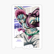 Akaza Demon Slayer Stickers v1