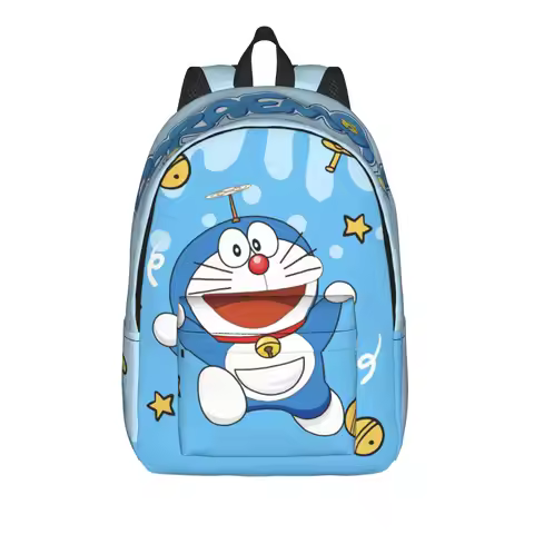 Doraemon Handbag Back to school season Bamboo Copter Casual Backpack