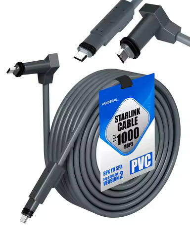 for Starlink Gen 2 Cable, Compatible Starlink Replacement Cable, Waterproof for Starlink Rectangular