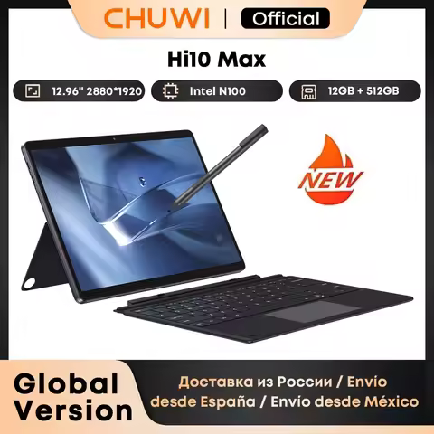 CHUWI Hi10 Max Tablet 2 In 1 Tablet PC 12.96inch 3K Display N150/N100 Laptop 12GB RAM 512GB ROM Wind