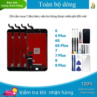 LCD Screen with Zinc Screen Components for iPhone 6/6 Plus/6S/6S Plus/7/7 Plus/8/8 Plus Smooth Touch