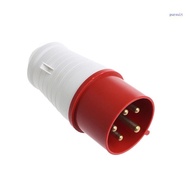【SUIT*】 32 Amp 5pin Industrial Plug 240-415V Weatherproof IP44 3P+N+E 32A