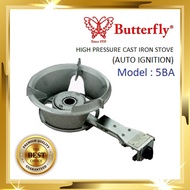 Butterfly 5BA High Pressure Gas Stove (Auto Ignition) HPG Gas Cooker Dapur Gas Tekanan Tinggi