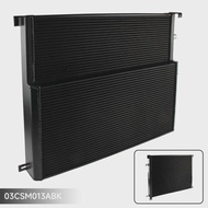 Water Radiator Front Mount Tube & Fin Enlarged Sports For BMW B58 G05 X5 F95 G06 X6 F96 40i/40ix Upg
