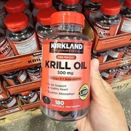 American Original Kirkland Krill Oil Krill Oil Kirkland Astaxanthin 500mg 180 Capsules Imported