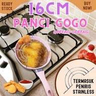 GOGO 16cm non-stick marble frying pan with induction drain ok