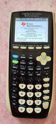 Texas Instruments TI-84 Plus C Silver Edition IB calculator