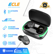 ECLE TWS Y60 Headset Bluetooth Hifi Stereo Breathing Lights Bluetooth True Wireless Power Display