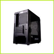 ✸ ⚽︎ EasyPC | Ovation Hypergate Mesh 3.1 Micro ATX Gaming PC Case Black/White