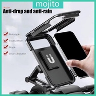 Mojito Waterproof Full Enclosure Phone Mount For Motorcycle 3 Axes Adjustment Anti Drop