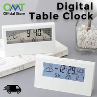 Multifunction Digital Time Table Clock Study Desk Table Decoration Jam Digital Meja Stationery Table