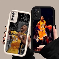 GK-60 NBA Kobe Silicone Black White Casing for Samsung A26 FE A17 S25 M17 A25 A35 S24 A34 A24 Ultra 