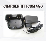 Charger ht icom v80 adaptor + dekstop ic v 80 BC 193 bc-193 litium bc193 bc 193 original rapid