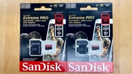 【全新行貨】SanDisk Extreme PRO MicroSDXC™ UHS-I 記憶卡(128/256/512GB/1TB)