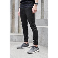 Simple&Raw - กางเกงขายาว Sk823 JasonJogger (ฺBlack)