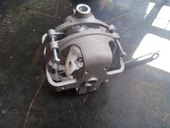 set alum fan cover  with spacer back and front  installed new bushing asahi hanabishi standard dowel
