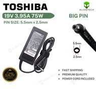 Toshiba 19V 3.95A Laptop Charger for Satellite L500 L500-12Q L500D L505 L505D L510 L515 L550 L555
