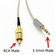 3.5mm to RCA SPDIF Coaxial Audio Cable For Fiio X7 X3K X5K X3 X5 2nd 3rd M9 M11 M15 E17 X5II X3II Cayin N5 HIBY R6 MOJO