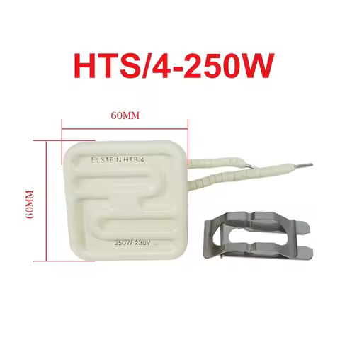 Original Elstein HTS Series Ceramic Plate 250W 500W 1000W 60X60MM 120X60MM 120X120MM 240X60MM 220V 2