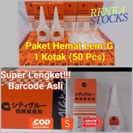 Lij-56 fx-4 1 Box 50pcs SAVING PACKAGE Per Box contains 50 Pcs Multipurpose G Glue Korean Glue G Glu