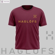 026 Haglofs T-shirt Baju Haglofs (Microfiber T-shirt) Outdoor T-shirt Hiking T-shirt Bicycle T-shirt