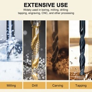 7Pcs ER11 1-7mm Spring Collets with ER11A 5mm Motor Shaft Holder Extension Rod