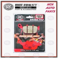 DISC BRAKE PAD (FRONT & REAR) - ZONTES - ZONTES 350E/ 350D/ 368D/ 368E/ 368G (NK)