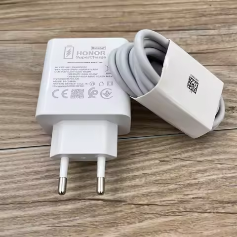 66W EU SuperCharger Honor Magic 7 8 Pro Super Fast Charger Adapter 6A USB Type C Cable For HONOR X5c