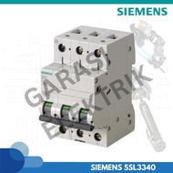 SIEMENS 5SL3340 MCB 3POLE 40A original