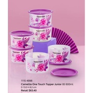 Tupperware Camellia One Touch Topper Junior 600ml
