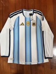 長火球員版 全新連牌 Adidas 阿根廷 26/27 世界盃主場球衣 XL