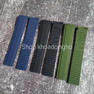 [ EXPRESS ] Patek Philippe Watch Rubber Band with Mount 21mm Patek Aquanaut Philippe 5164a 5167a-001