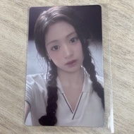Exclusive BABYMONSTER Ahyeon photocard from the Seoul FM event, featuring her iconic white outfit. O
