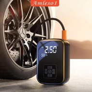 [Amleso1] Car Air with Power Cable Tire Inflator DC 12V Air Pump for Car