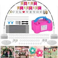 Four-in-One Balloon Arch Kit-10 Feet Wide And 9 Feet Height Adjustable Balloon Arch Bracket