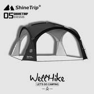 WellHike ShineTrip Dome Shelter Outdoor Tarp 05 Series A470-H00 PU3000mm Camping Picnic Tent 8-10 Pe