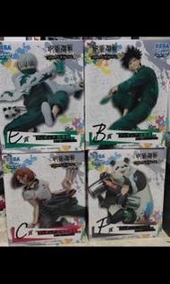 SEGA LUCKY賞「咒術迴戰GRAFFITI×BATTLE Re:」塗鴉 一番賞 日本正版 Sega廠 現貨 #C賞釘崎野薔薇 #B賞伏黑惠 #E賞狗卷棘 #F賞熊貓 限一套全走