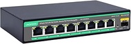 LINOVISION 2.5G Cloud Managed PoE Switch with 10G SFP Uplink, PoE Budget 130W, IEEE802.3af/at, 2.5G