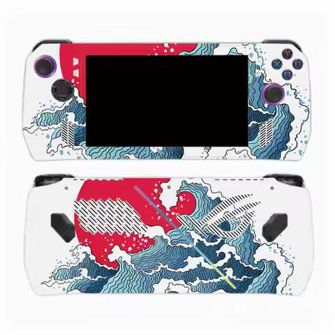 Full Set Protective Skin Decal for Asus Rog Ally Game Console Stickers for Asus Rog Ally Handheld Ga