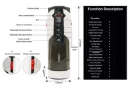 Update Leten 708-I Future Thunder Masturbators Telescopic Piston Cup