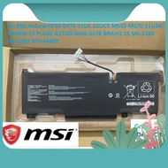 ️ Battery MSI Katana GF66 GF76 11UC 12UCK M655 M670 11UDK SWORD 15 PULSE A11UD GL66 GL76 BRAVO 15 MS