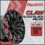 [1 PCS] Sport Rim18 Inch Claw Ranger Triton Hilux Dmax 4x4 Sport Rim 4wheels Fortuner Tank 300 Sport